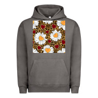 Pigment Tornado valentines day daisy and leopard seamless pattern Urban Hoodie - BundleAndBundleShop