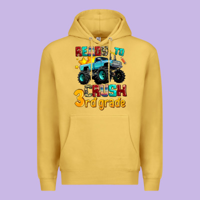 Ready To School Crush 3rd Grade Premium Hoodie Designed By Adodesignshop