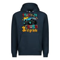 Navy ready to school crush 3rd grade Premium Hoodie - AdoDesignShop
