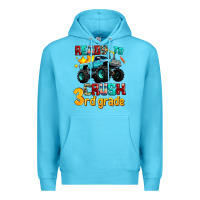 Ocean Blue ready to school crush 3rd grade Premium Hoodie - AdoDesignShop