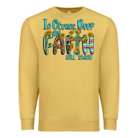 Antique Gold in oceans deep faith will stand Premium Sweatshirt - texasbilliewilder