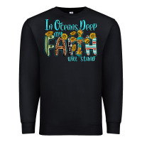 Black in oceans deep faith will stand Premium Sweatshirt - texasbilliewilder