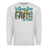 Dove Grey in oceans deep faith will stand Premium Sweatshirt - texasbilliewilder