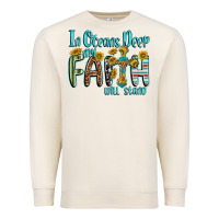 Sandshell in oceans deep faith will stand Premium Sweatshirt - texasbilliewilder