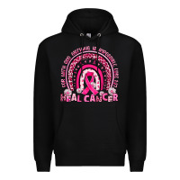 Black heal cancer rainbow Premium Hoodie - JahusDesignShop