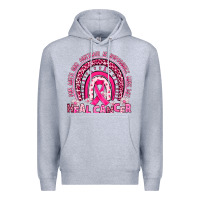 Heather Grey heal cancer rainbow Premium Hoodie - JahusDesignShop