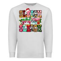 Dove Grey sleigh girl sleigh Premium Sweatshirt - Zillion Design Studio