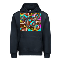 Navy football tie dye gemstone sunflower Urban Hoodie - JahusDesignShop