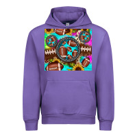Tulip football tie dye gemstone sunflower Urban Hoodie - JahusDesignShop