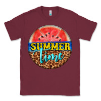Burgundy summer time watermelon Classic Tee - BarkalooDesign