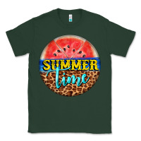Sports Green summer time watermelon Classic Tee - BarkalooDesign