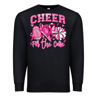 Black cheer for the cure american football Premium Sweatshirt - RanaPortraitStore