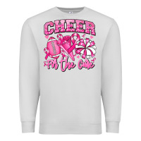 Dove Grey cheer for the cure american football Premium Sweatshirt - RanaPortraitStore