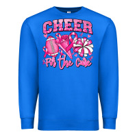 True Royal cheer for the cure american football Premium Sweatshirt - RanaPortraitStore