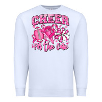 White cheer for the cure american football Premium Sweatshirt - RanaPortraitStore