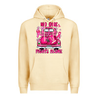 Pina Colada breast cancer no one fights alone truck football Premium Hoodie - JahusDesignShop