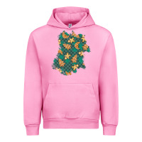 Fuchsia Pink christmas gingerbread cookies patch Urban Hoodie - BundleAndBundleShop
