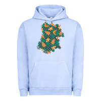 Pigment Grape Ice christmas gingerbread cookies patch Urban Hoodie - BundleAndBundleShop