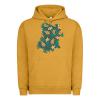 Pigment Peanut Butter christmas gingerbread cookies patch Urban Hoodie - BundleAndBundleShop