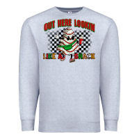 Heather Grey out here lookin like a snack Premium Sweatshirt - Zillion Design Studio