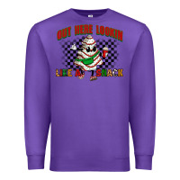 Purple out here lookin like a snack Premium Sweatshirt - Zillion Design Studio