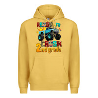 Antique Gold ready to school crush 2nd grade Premium Hoodie - AdoDesignShop