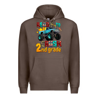 Coffee ready to school crush 2nd grade Premium Hoodie - AdoDesignShop