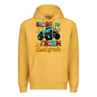 Mustard ready to school crush 2nd grade Premium Hoodie - AdoDesignShop
