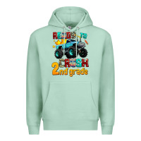 Seafoam ready to school crush 2nd grade Premium Hoodie - AdoDesignShop