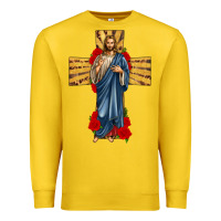 Lemon jesus christ cross Premium Sweatshirt - texasbilliewilder