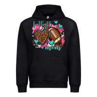Black football mom Urban Hoodie - AdoDesignShop