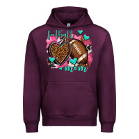 Mauve Wine football mom Urban Hoodie - AdoDesignShop