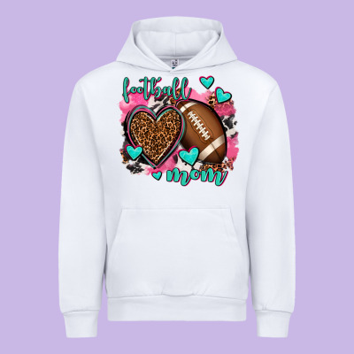 Football Mom Urban Hoodie Designed By Adodesignshop