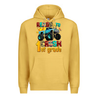 Antique Gold ready to school crush 1st grade Premium Hoodie - AdoDesignShop
