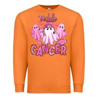 Carrot tackle cancer halloween ghosts american football Premium Sweatshirt - RanaPortraitStore