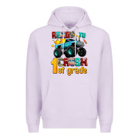 Lilac ready to school crush 1st grade Premium Hoodie - AdoDesignShop