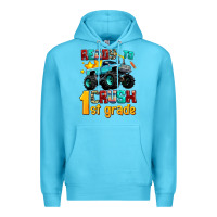 Ocean Blue ready to school crush 1st grade Premium Hoodie - AdoDesignShop