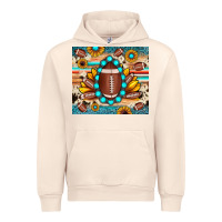 Sandshell football cowhide sunflower Urban Hoodie - JahusDesignShop