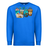 True Royal jesus coffee cups Premium Sweatshirt - texasbilliewilder