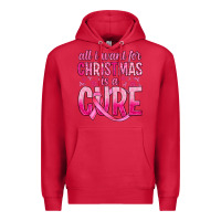 Cardinal all i want for christmas is a cure Premium Hoodie - JahusDesignShop