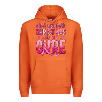 Carrot all i want for christmas is a cure Premium Hoodie - JahusDesignShop