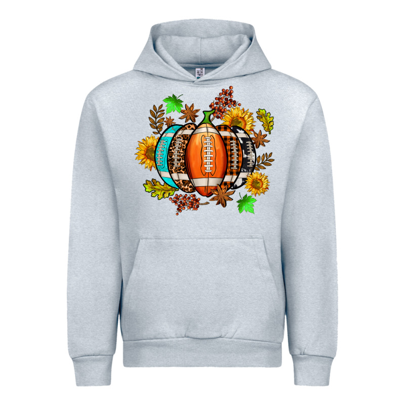 Fall Football Sunflower And Fall Urban Hoodie by AdoDesignShop | Teevron
