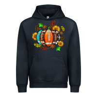 Navy fall football sunflower and fall Urban Hoodie - AdoDesignShop