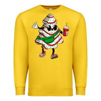 Lemon little debbie christmas tree cakes Premium Sweatshirt - Zillion Design Studio