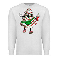 Oatmeal Heather little debbie christmas tree cakes Premium Sweatshirt - Zillion Design Studio