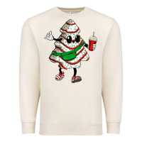 Sandshell little debbie christmas tree cakes Premium Sweatshirt - Zillion Design Studio