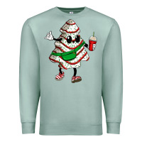 Seafoam little debbie christmas tree cakes Premium Sweatshirt - Zillion Design Studio