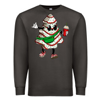 Smoke little debbie christmas tree cakes Premium Sweatshirt - Zillion Design Studio