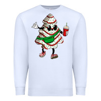 White little debbie christmas tree cakes Premium Sweatshirt - Zillion Design Studio