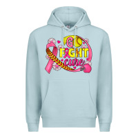 Blue Mist breast cancer go fight cure softball Premium Hoodie - JahusDesignShop